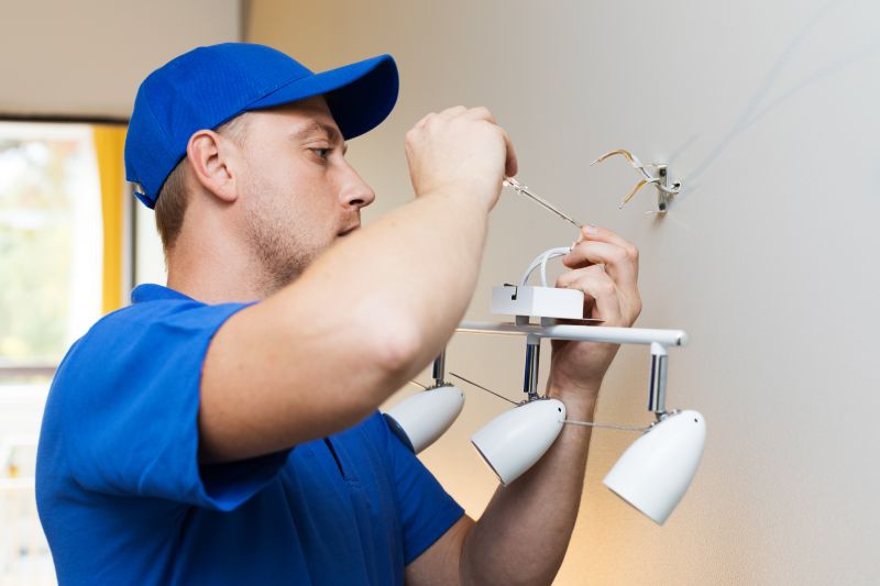 Hanging Light Installation in Kansas City, KS